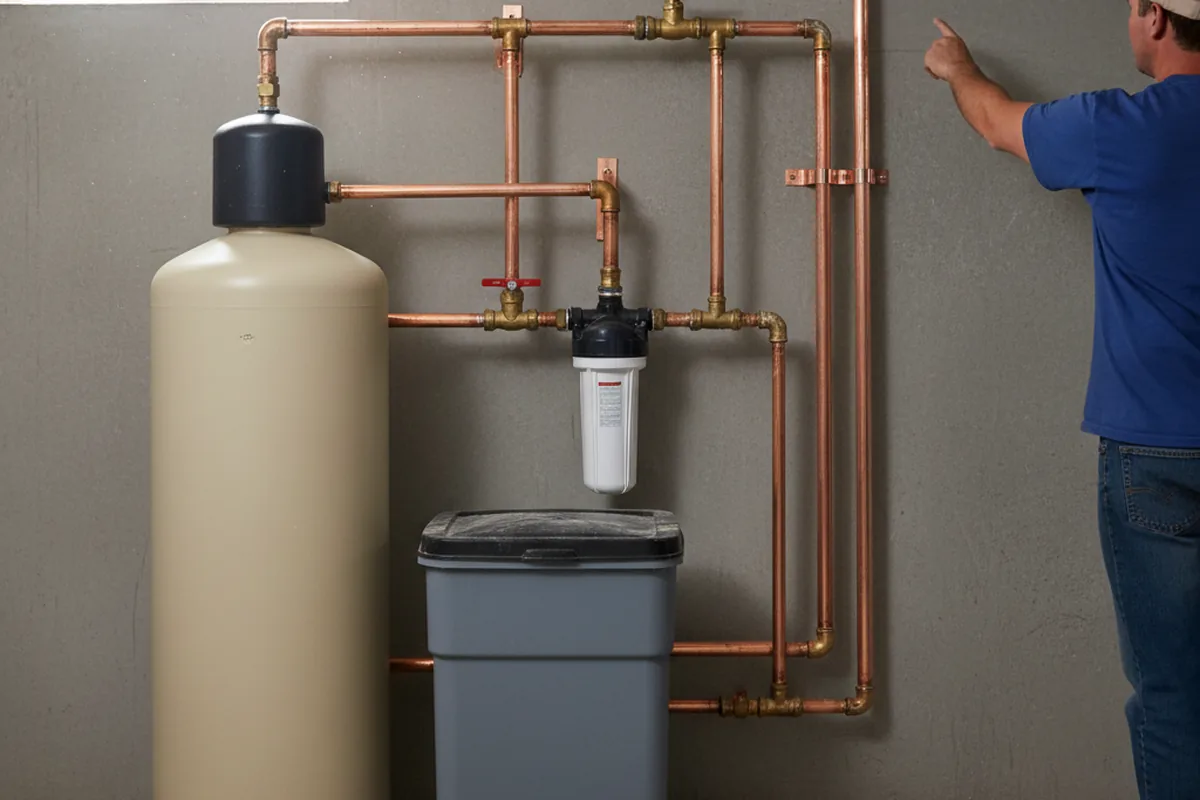 Whole-house water treatment system installed in Donegal